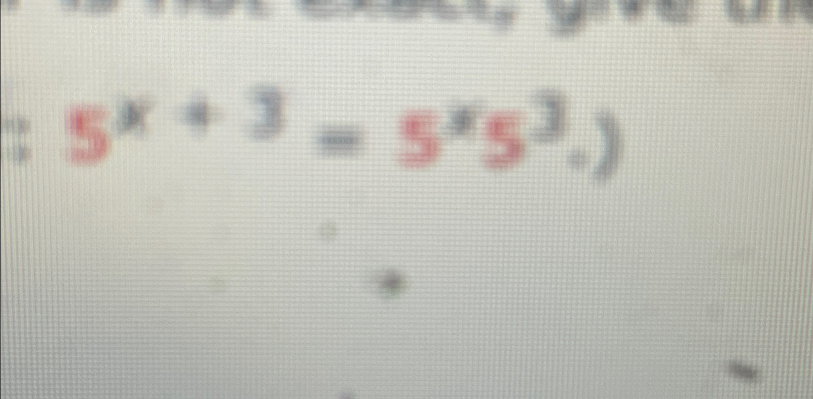 Solved 5x+3=5x53 | Chegg.com