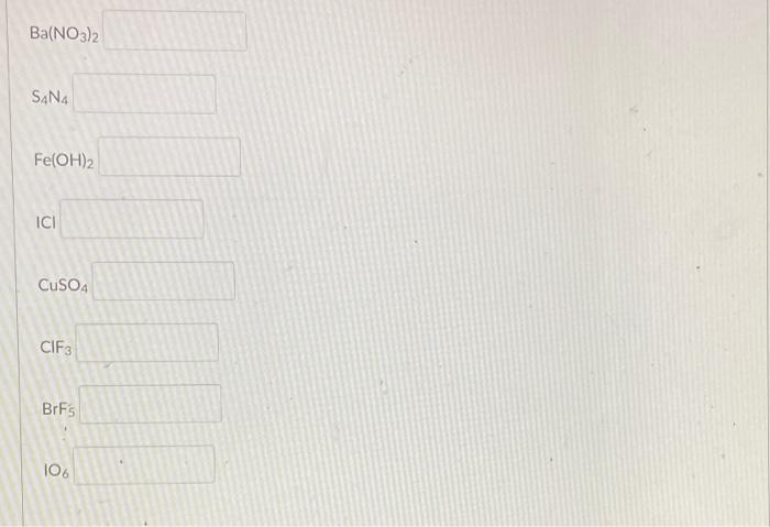 Solved Question 19 5 pts Name the following compounds: For | Chegg.com