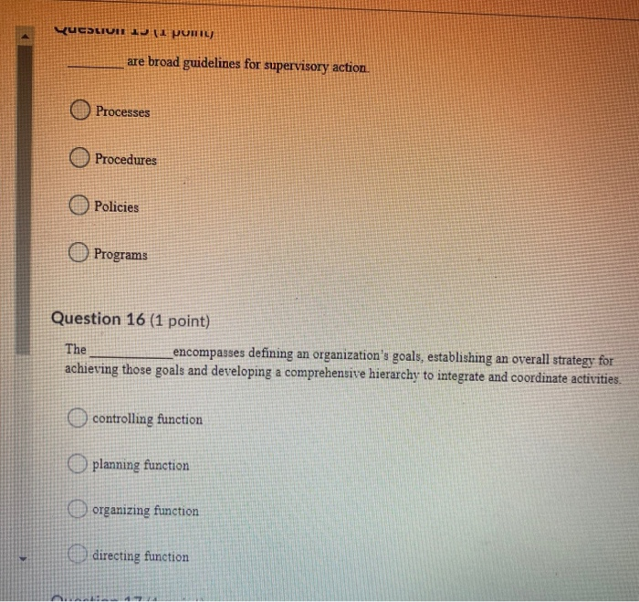 Solved Question 11 (1 point) Of the following, which is NOT | Chegg.com