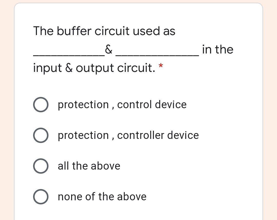 Solved The buffer circuit used as in the & input & output | Chegg.com