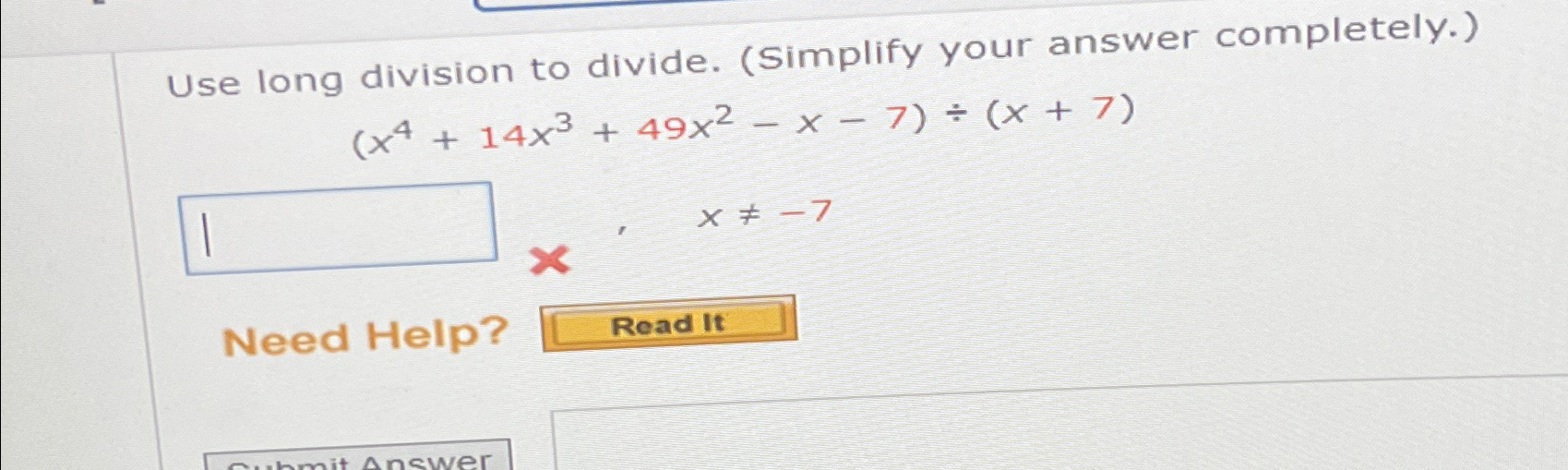 Stop Struggling!  Learn To Divide (X⁴ + 81) ÷ (X + 3) Easily - j2rll7l