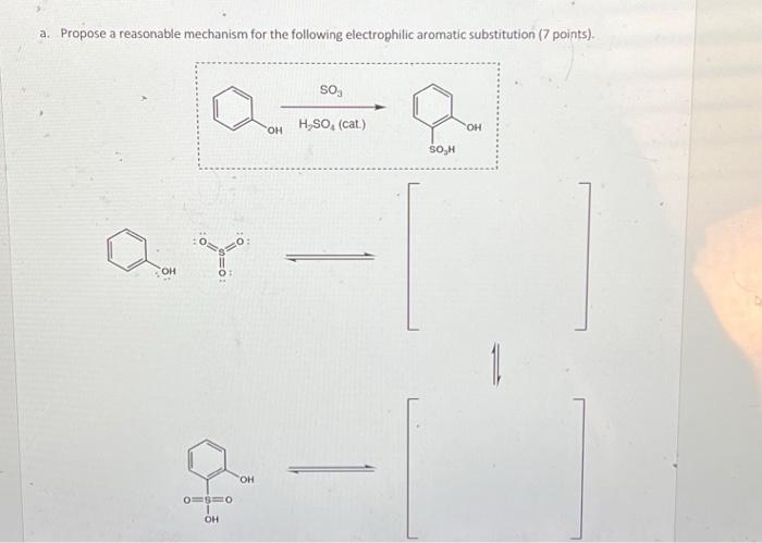 Solved a. Propose a reasonable mechanism for the following | Chegg.com