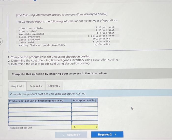 Solved [The following information applles to the questions | Chegg.com