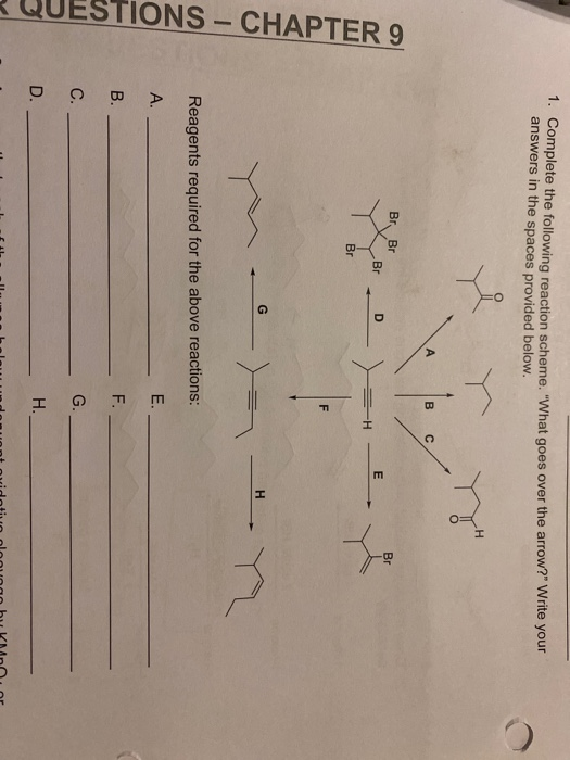 Solved 4. Give The IUPAC Name For Each Of The Following | Chegg.com