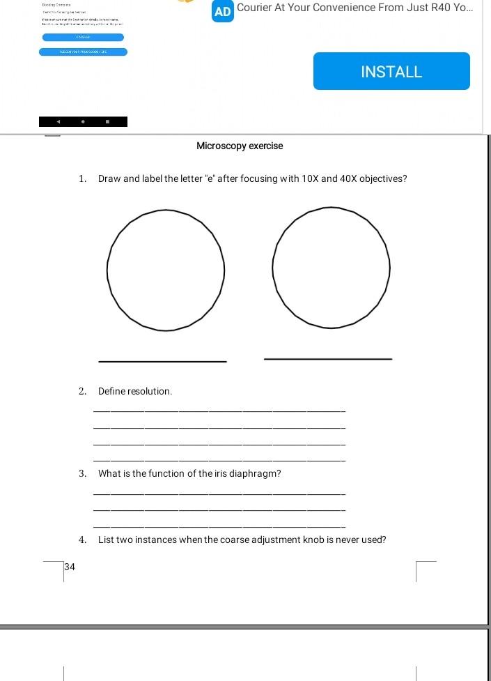 Solved Dec AD Courier At Your Convenience From Just R40