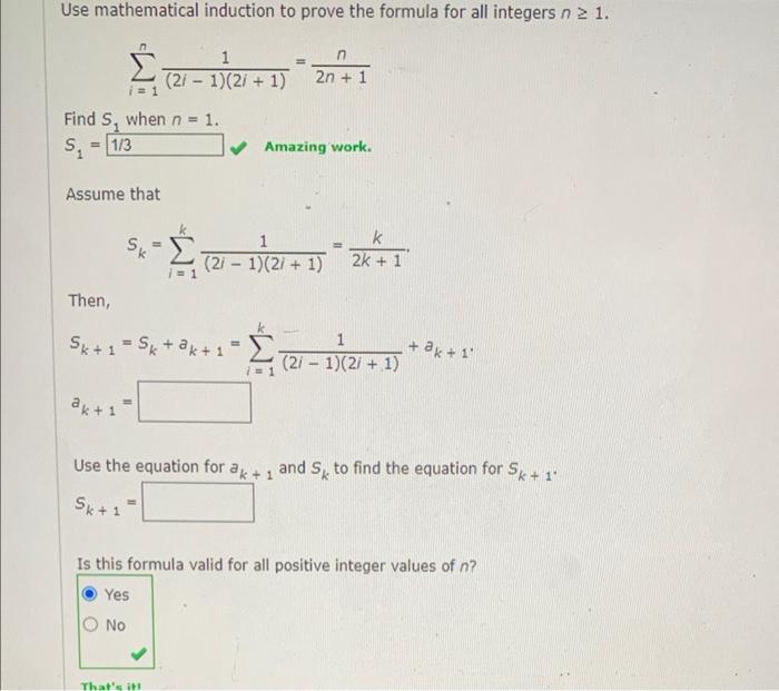 Solved Use mathematical induction to prove the formula for | Chegg.com