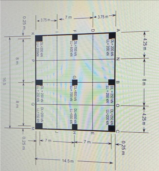 Solved .2 - Consider the rectangular (mat) footing shown | Chegg.com