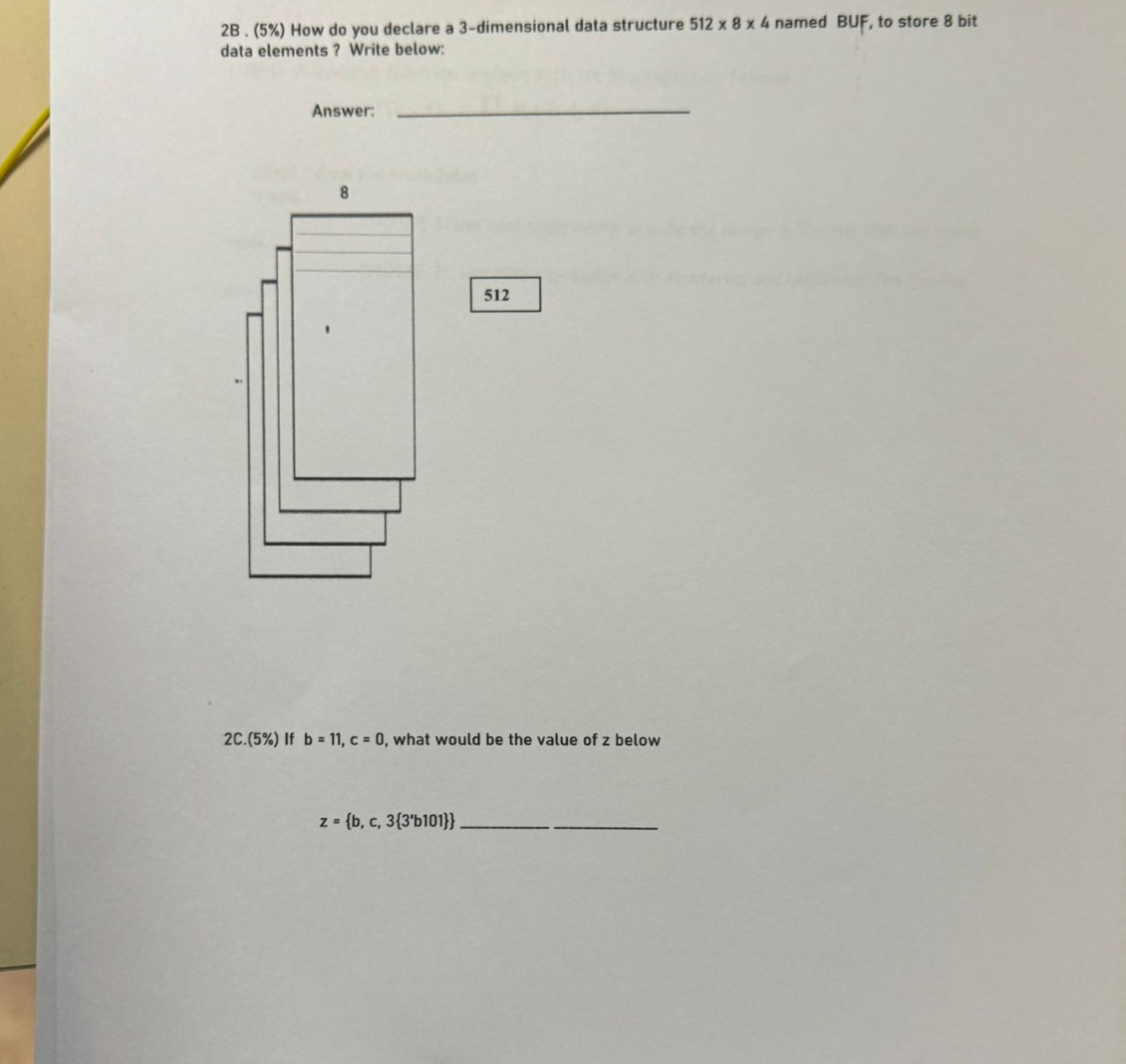 Solved 2B. *please answer on details(prefer paper)*(5%) ﻿How | Chegg.com