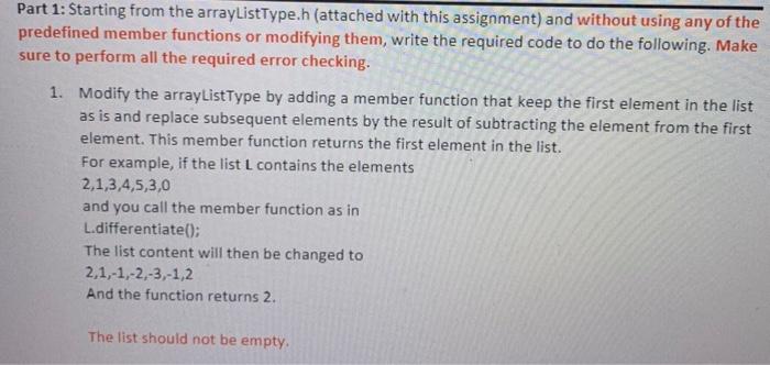Solved data structures Starting from the arrayListType.h | Chegg.com