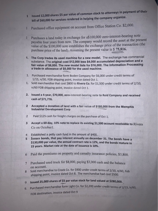 Initedre Acct Accounting Project C 100points Chegg Com