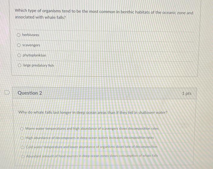 Solved Which type of organisms tend to be the most common in | Chegg.com