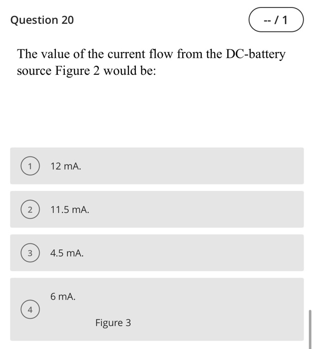 Solved Question 11 ( -- / 1 Consider the circuit in Figure | Chegg.com