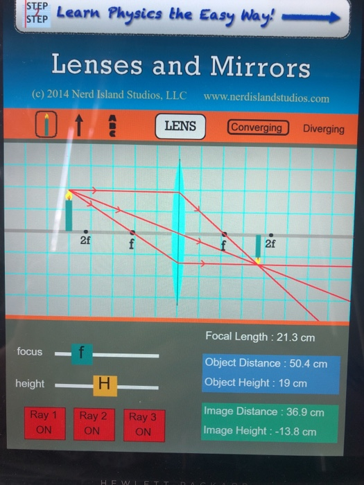 Solved STEP Learn Physics the Easy Way! Lenses and Mirrors
