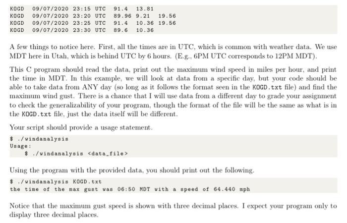 Solved 4.1 Program specifications First let s look at the Chegg