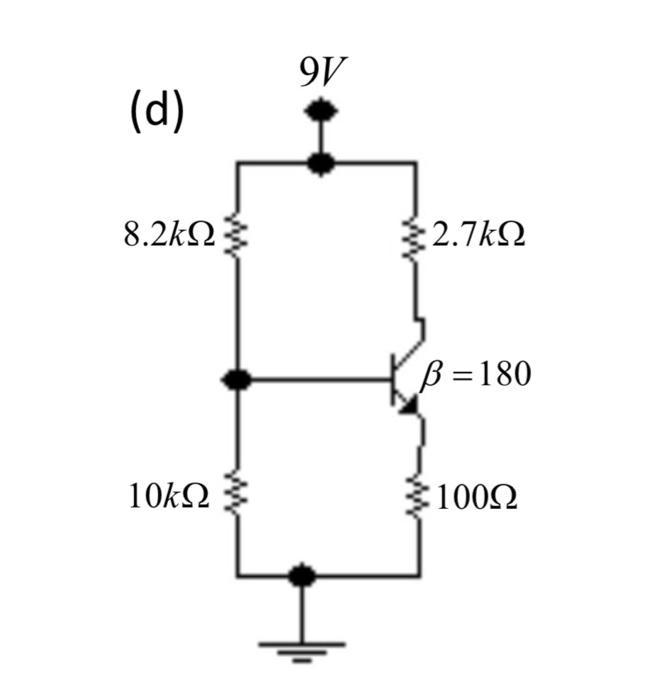 Solved Determine A) The Base Current, B) Collector Current, | Chegg.com