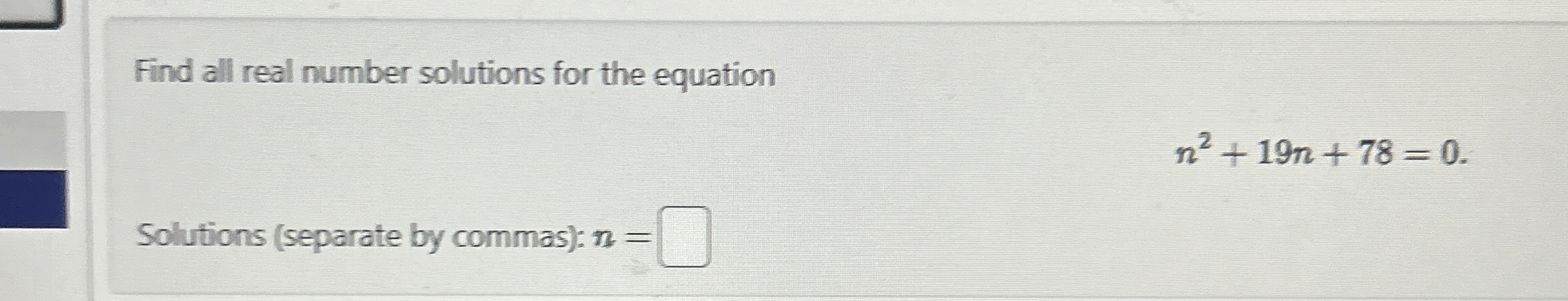 Solved Find all real number solutions for the | Chegg.com