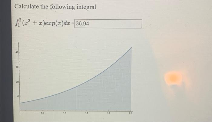Solved Calculate the following integral | Chegg.com