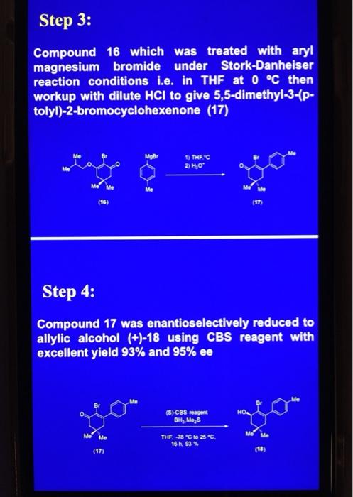 Solved draw the mechanism of the step 3& step 4 and explian | Chegg.com
