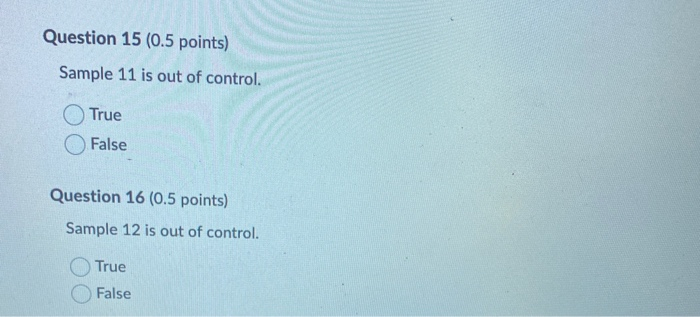 Solved Use the information below to answer the next 15 | Chegg.com