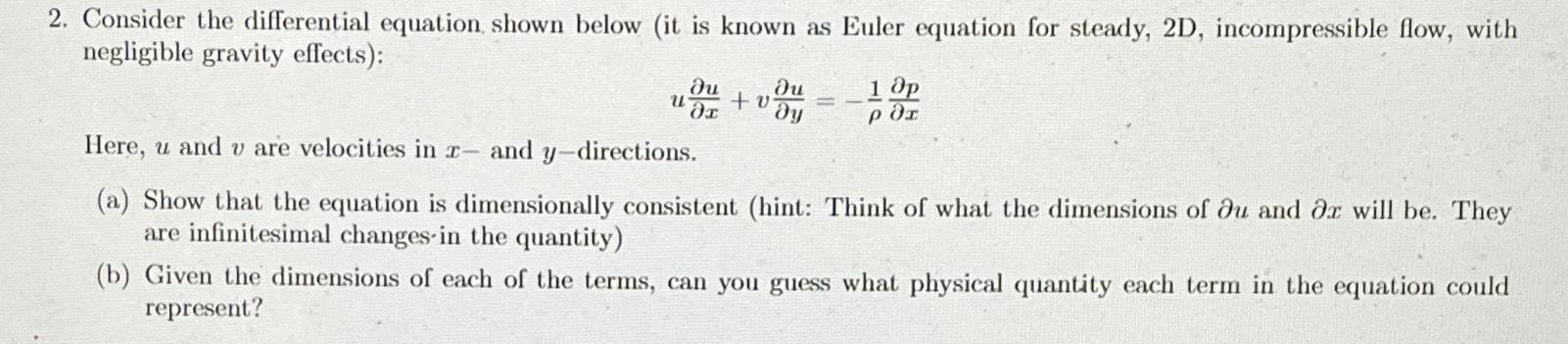 Solved Consider the differential equation shown below (it is | Chegg.com