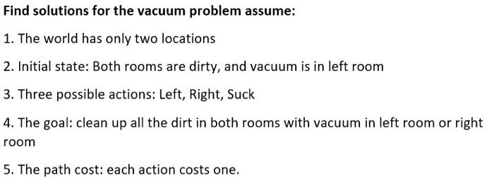 Solved Find solutions for the vacuum problem assume: 1. The | Chegg.com