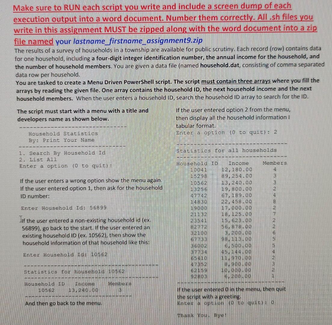Solved Make sure to RUN each script you write and include a | Chegg.com