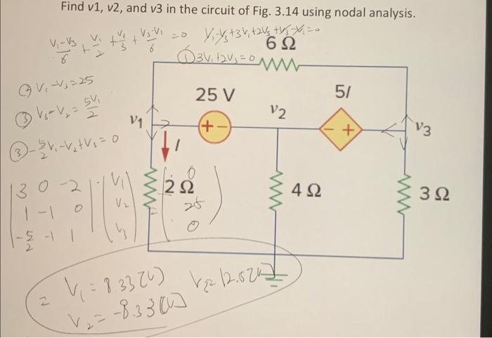 Solved - Use Mesh Analysis To Determine I1,i2, And I3 In | Chegg.com