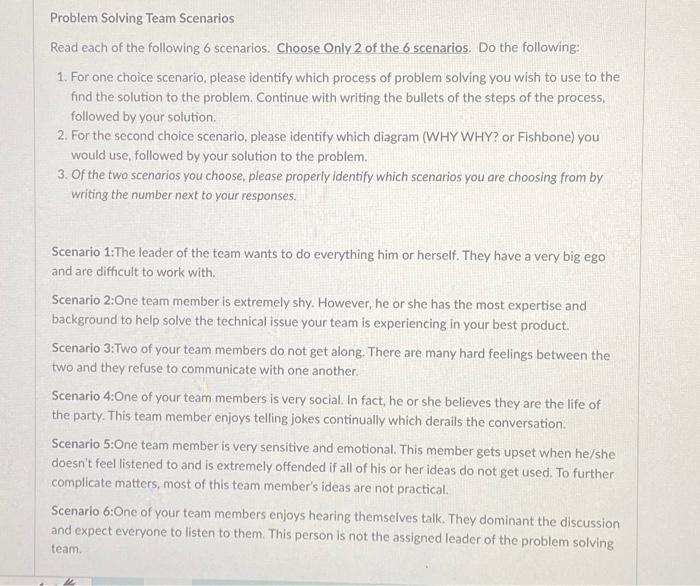 aproblem-solving-team-scenarios-read-each-of-the-chegg