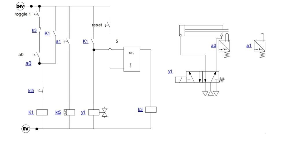 Solved Explain operation of pneumatic circuit. If press | Chegg.com