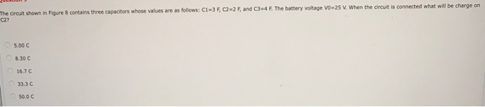 Solved the circuit shown in Figure 8 contains three | Chegg.com