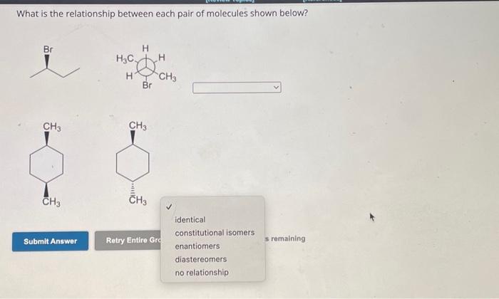 Solved What is the relationship between each pair of | Chegg.com