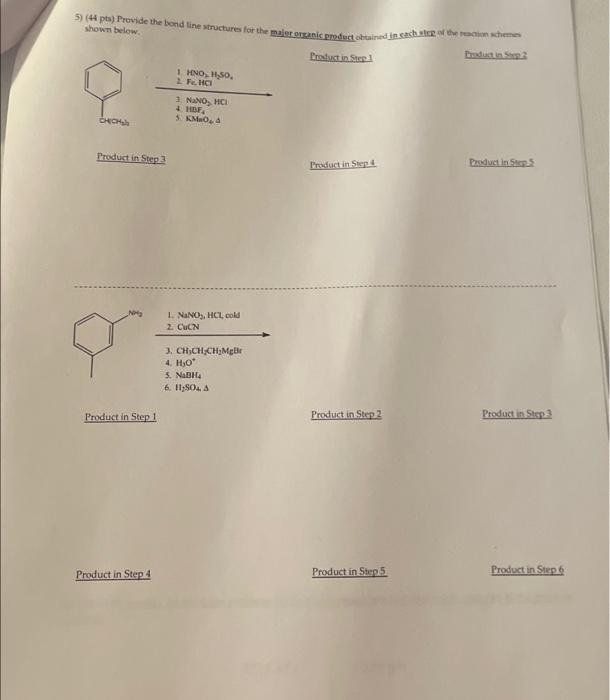 Solved 5 44 For Each Of The Following Pairs Of Compounds Chegg Com