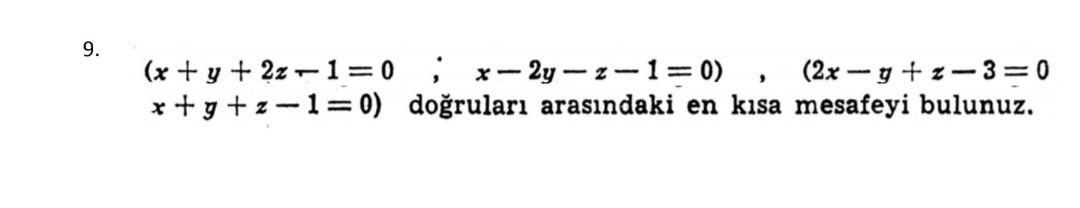 Solved 9 X Y 2z−1 0 X−2y−z−1 0 2x−y Z−3 0 X Y Z−1 0