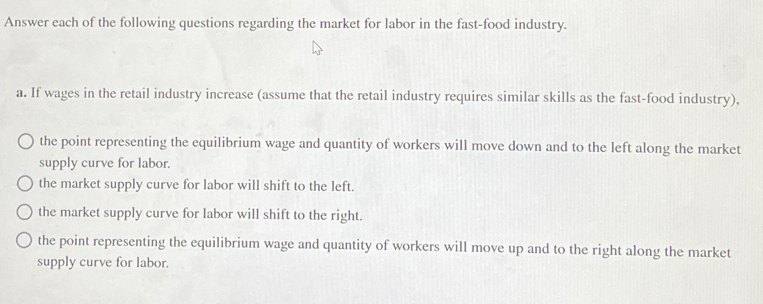 Solved Answer each of the following questions regarding the 