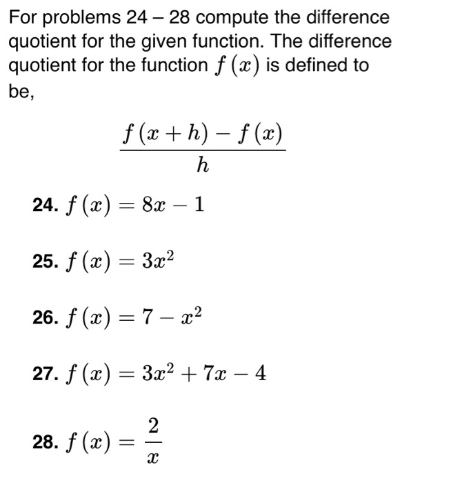 Solved Section 3-4 : The Definition Of A Function - | Chegg.com