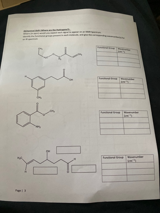 Solved 1) Chemical Environment 1 How many individual MNMR