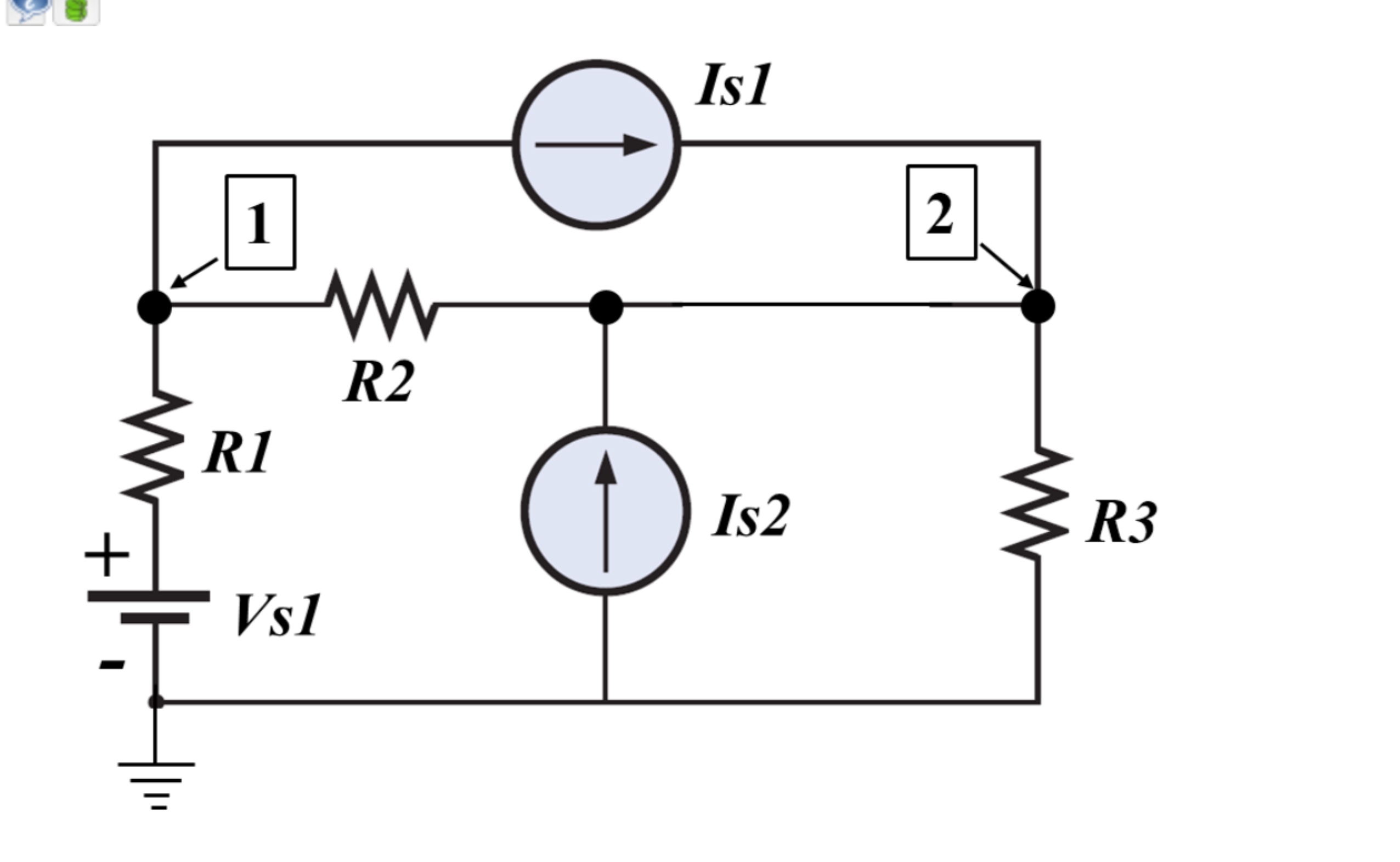 Enter the left-hand side of nodal equation for the | Chegg.com