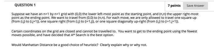 Solved QUESTION 1 7 points Save Answer Suppose we have an | Chegg.com