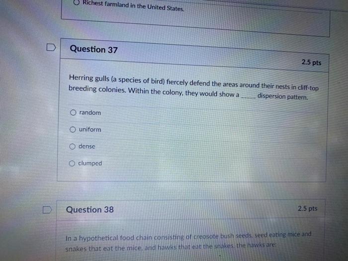 Solved Richest farmland in the United States. Question 37