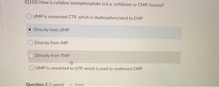 cytidine monophosphate