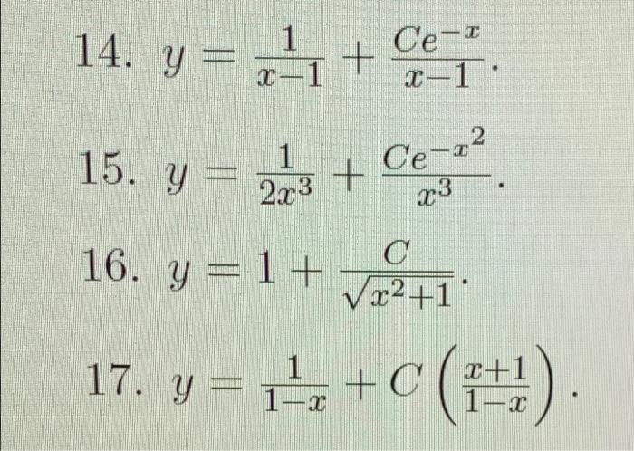 Solved Use Method Of Integrating Factors To Find The General | Chegg.com