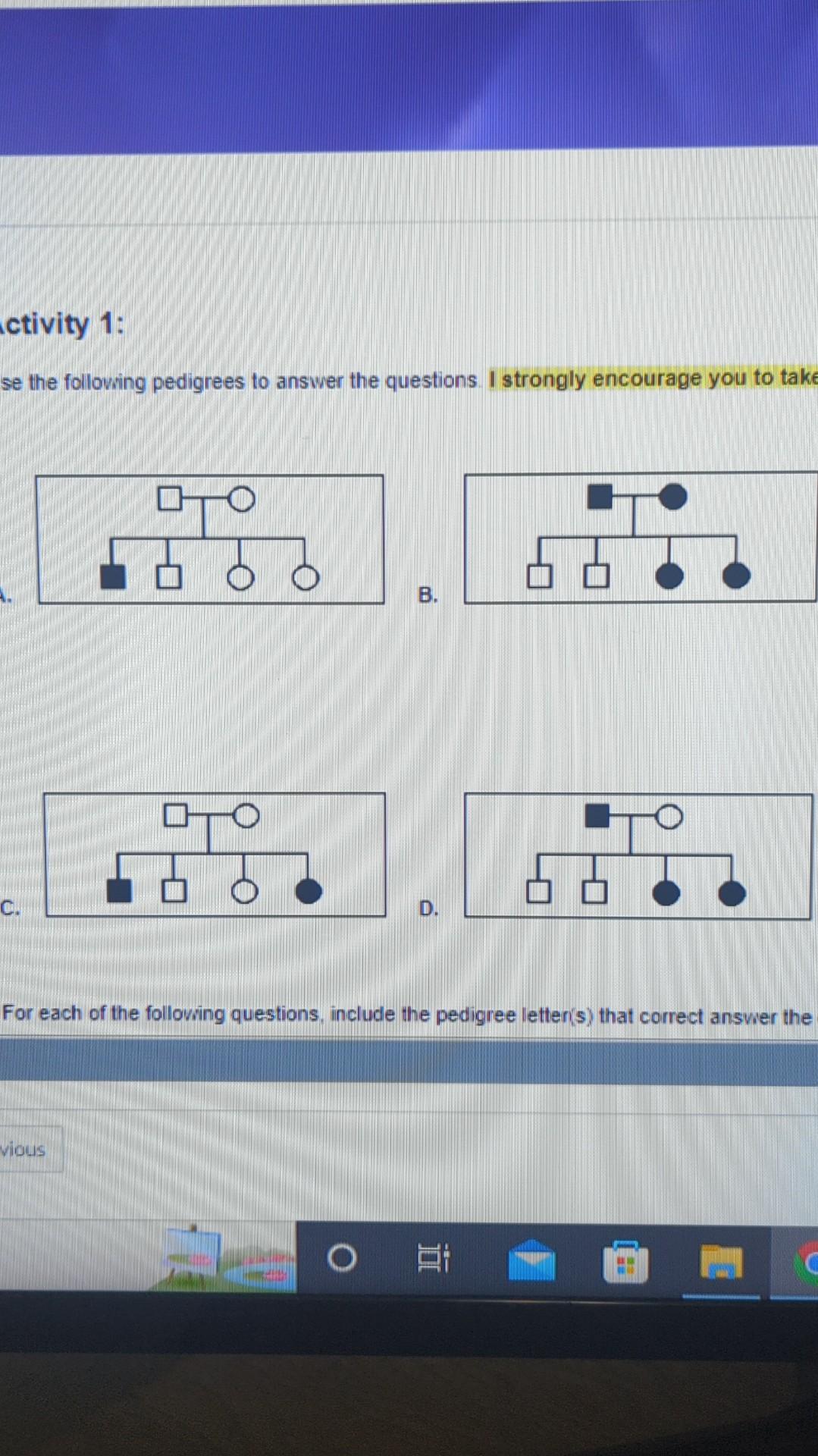 Solved pedigrees is correct, enter the ward None. Value: 6 | Chegg.com