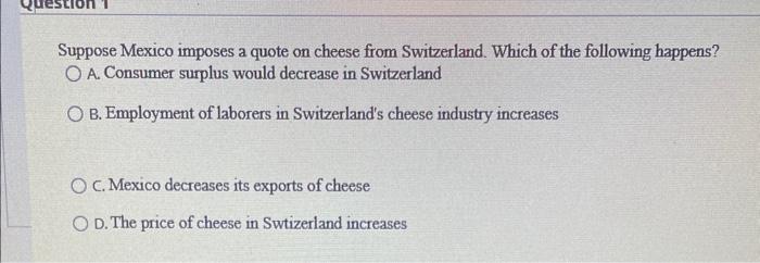 Why is Switzerland — of all places — importing so much cheese?
