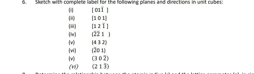 Solved Sketch with complete label for the following planes | Chegg.com