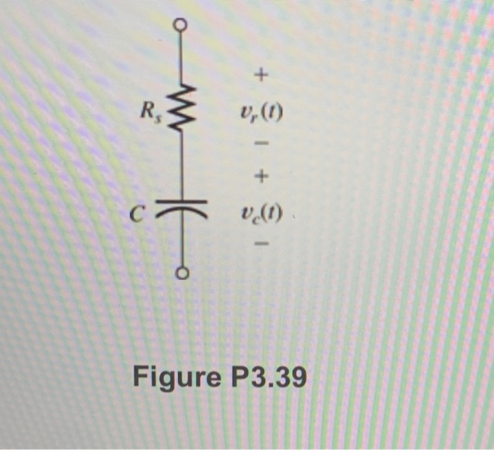 Solved P3.39. A 0.1-uF Capacitor Has A Parasitic Series | Chegg.com