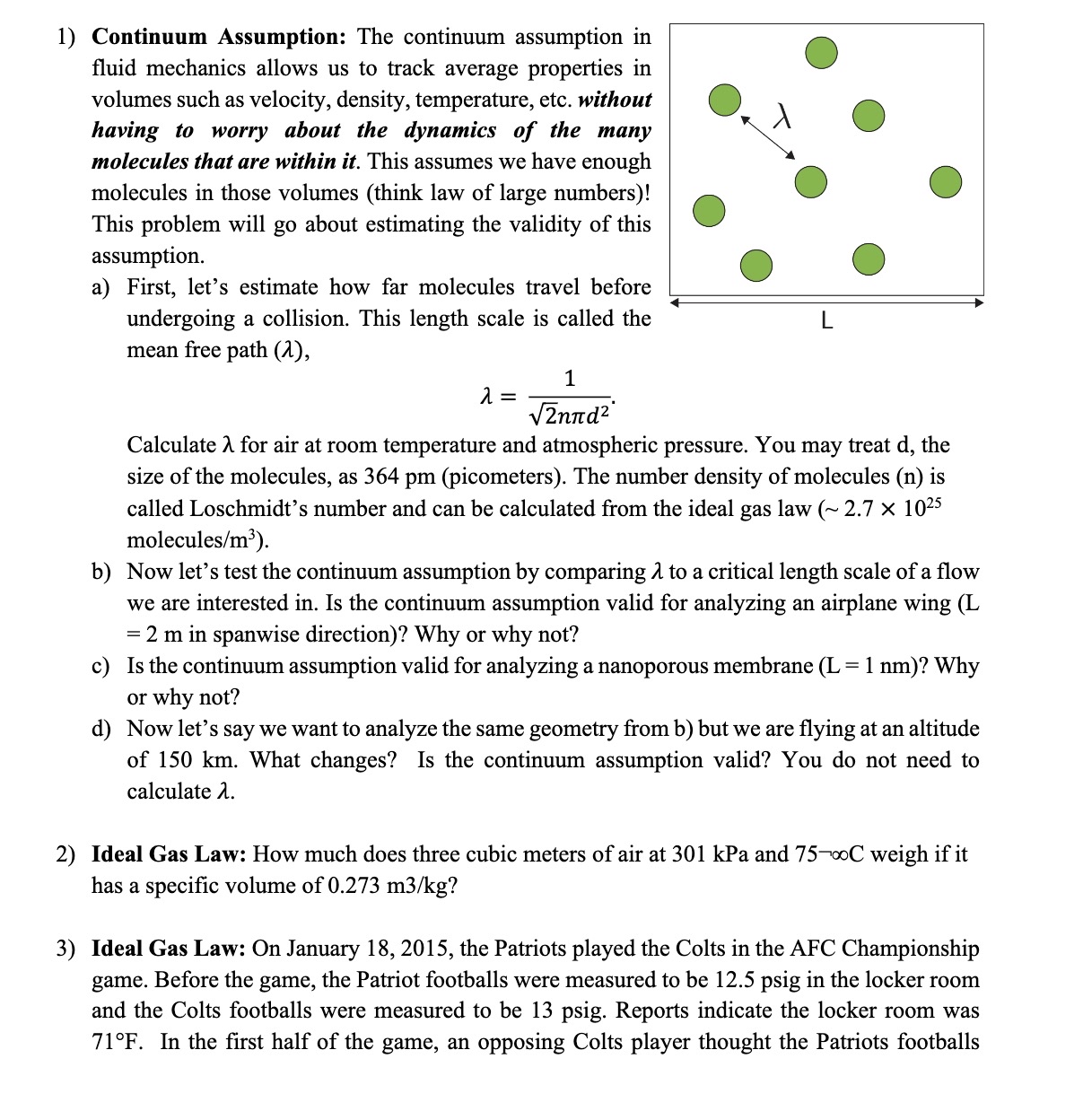 Solved Continuum Assumption: The continuum assumption in | Chegg.com