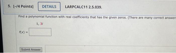 Solved Fill in the blank. An imaginary 2 number has the form | Chegg.com