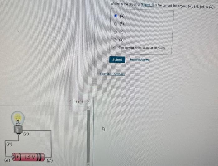 Solved Where in the cifcult of (figute 1) is the current the | Chegg.com