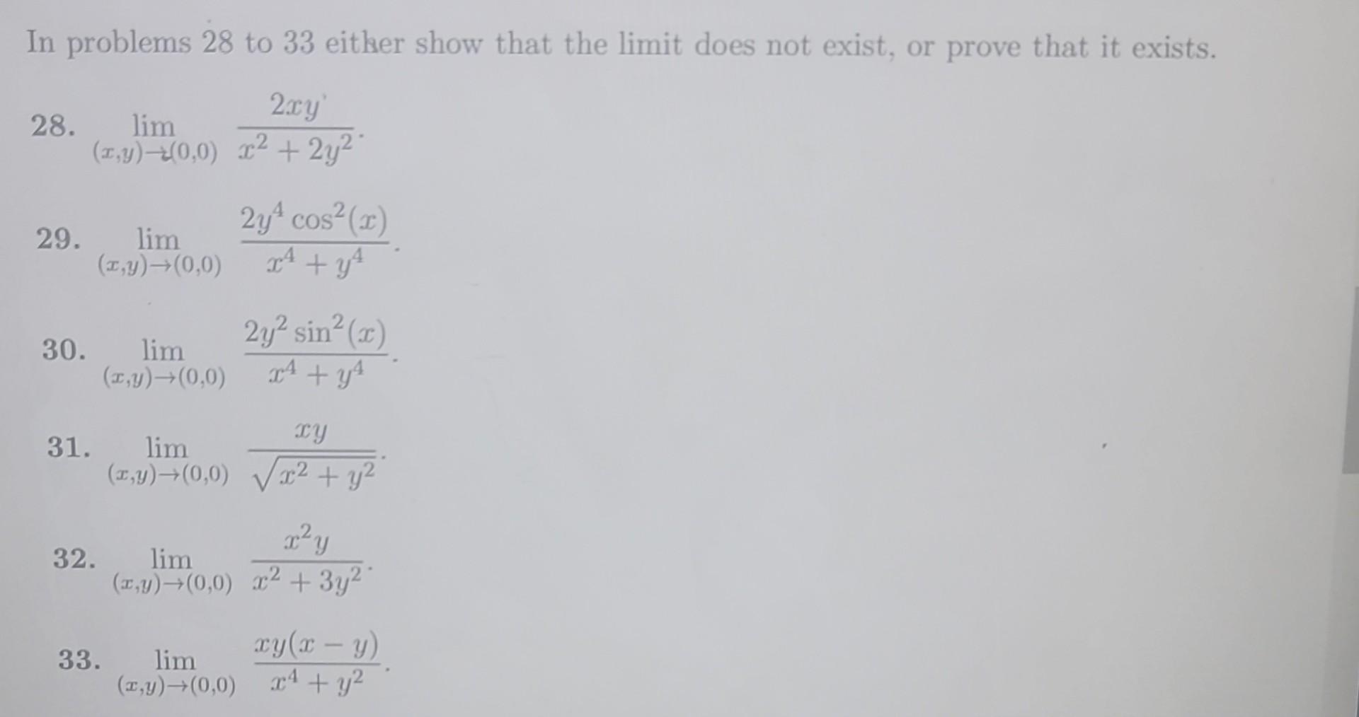 solved-in-problems-28-to-33-eitker-show-that-the-limit-does-chegg