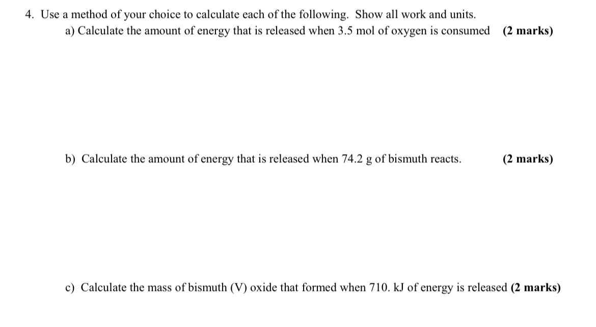Solved Use a method of your choice to calculate each of the | Chegg.com